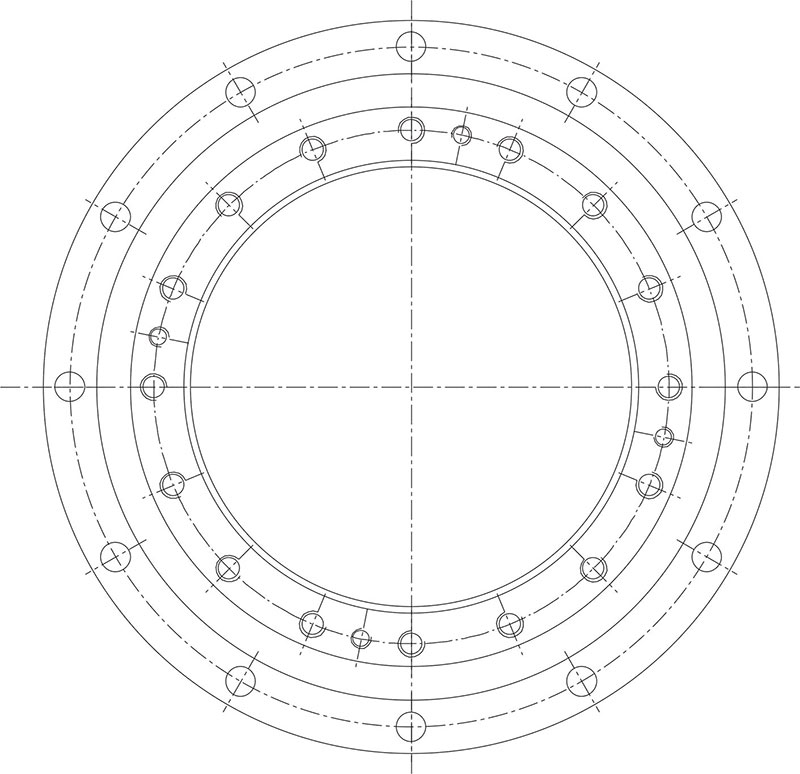 SHG(SHF)型諧波減速器軸承(圖2) SHG(SHF)型諧波減速器軸承(圖2)